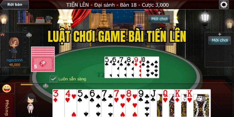 Hình thức chơi Tiến lên tại Game bài ABC8